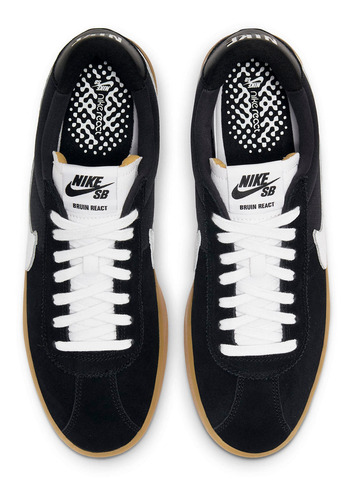 Zapatillas Nike Sb Bruin React Black White Cj1661-002