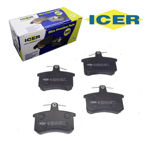 Pastillas Freno Para Alfa Romeo 33 90/94 Trasera Marca Icer