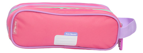 Cartuchera Fw Organizador Patch Diy 201260 Color Fucsia
