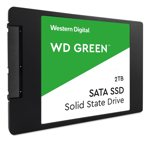 Hd Ssd Western Digital Wd Green Wds200t2g0a 2tb Preto Preto