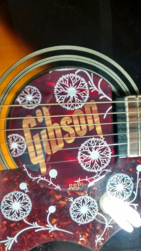 No Feedback Violão Gibson Com Captador Na Boca