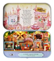 Comprar Casita Muñecas Miniatura Temáticas Muebles Y Accesorios Incl