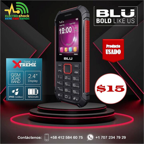 Blu Tank Xtreme 2.4 Usado