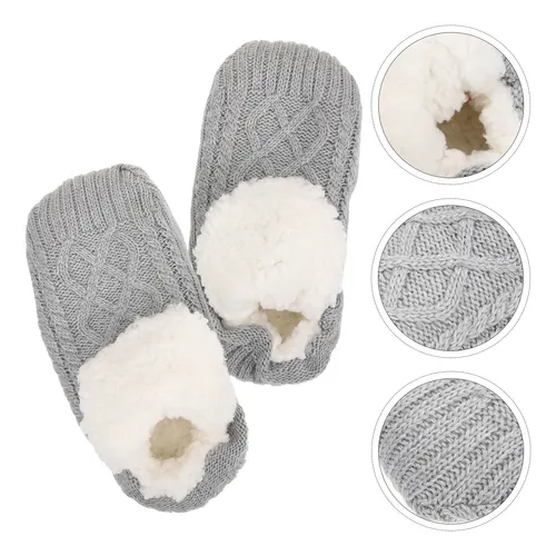 Calcetines Para Dormir Home Fluffy Slipper Plush Miss Para M