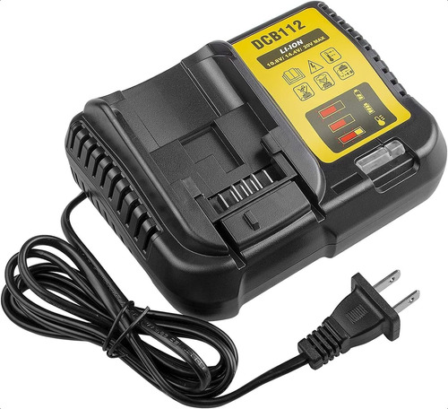 Cargador De Batería 12v-20 Dcb107 Para Dewalt Dcb105