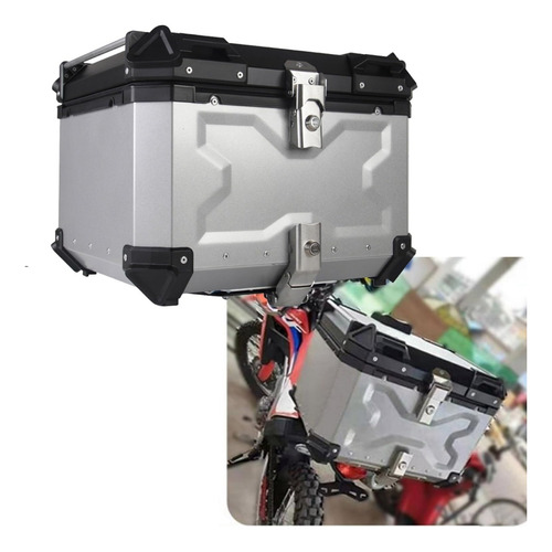 Carcasa Superior Para Motocicleta 45 L Caja Trasera Aluminio