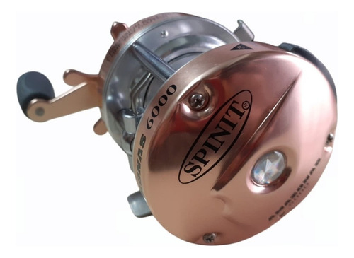 Reel Rotativo Spinit Amazonas 6000 Pesca Pesada Dorado Mar Lado De La Manija Derecho/izquierdo
