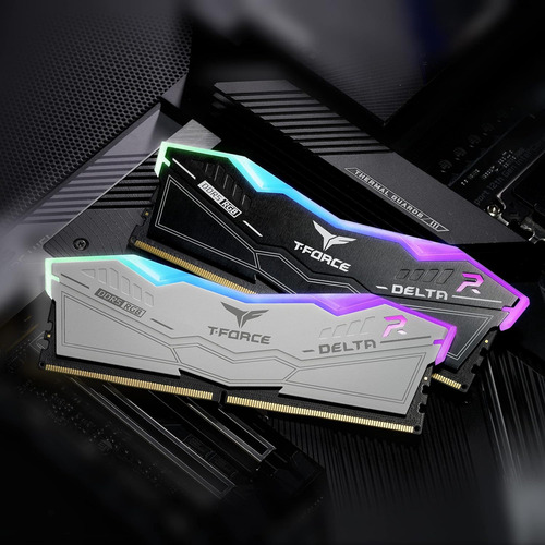 Kit Memori Ram Team Group Tf Ddr5 6400mhz 32gb 2x16gb Blanco