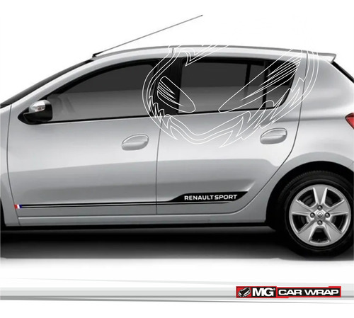 Calco Renault Sandero Rs 2020 Juego Completo