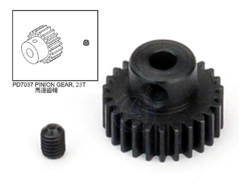 Thunder Tiger Pinion Gear 23t / 48p: Sparrowhawk - Pd7037