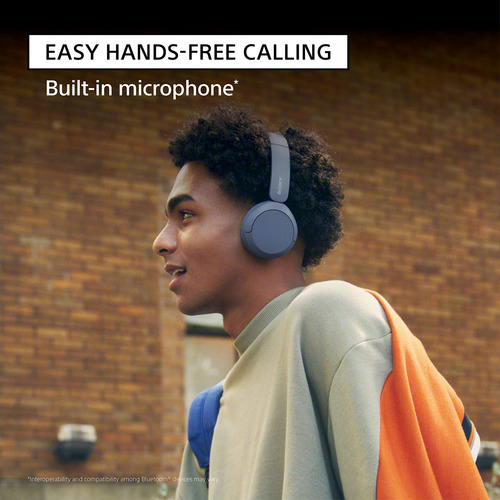 Fones De Ouvido Sem Fio Sony Wh-ch520 Bluetooth On-ear White