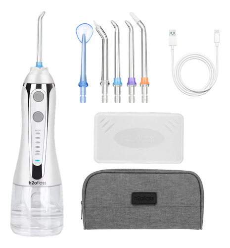 H2ofloss HF-2 irrigador dental limpiador bucal blanco