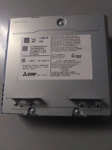 Reproductor De Bluray (Usado)