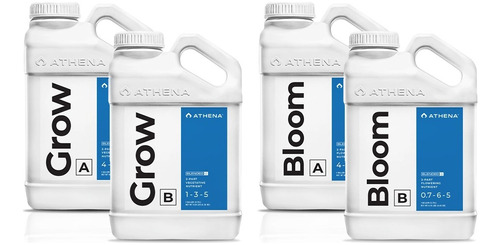 Athena Grow/bloom A + B Fertilizante Floración 1 Litro  C/u 