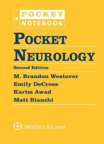 Pocket Neurology 2nd Edition, De M. Brandon Westover. Editorial Wolters Kluwer En Inglés
