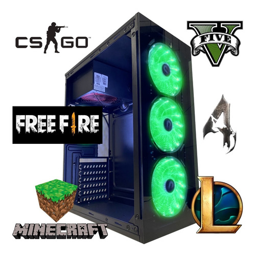 Imagem 3 de 8 de Cpu Pc Gamer Intel Barato Core I5 - 16gb Ram - Ssd