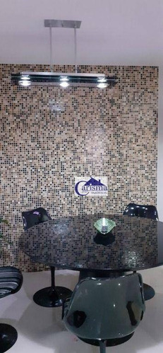 Imagem 14 de 30 de Sobrado Com 4 Dormitórios, Sendo 3 Suítes, À Venda, 310 M² Por R$ 1.500.000 - Vila Assunção - Santo André/sp - So0840