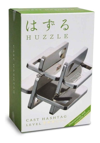 Hanayama Cast Hashtag, Rompecabezas Dificultad 3 Difícil