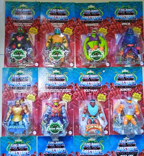 He Man Set De 18 Figuras Y 2 Castillos (Usado)