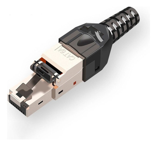 10 Conector Rj45 Cat7 Stp Sin Herramientas  Toolless Rj45 