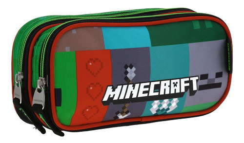 Lapicera Escolar Chenson Minecraft Tiles Mc66394-3