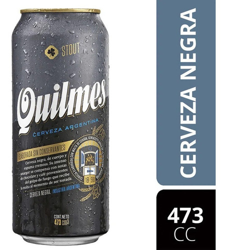 Cerveza Quilmes Stout lata 473 mL