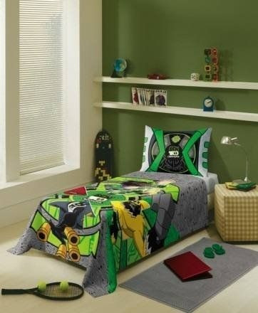 Jogo De Cama Estampado Ben 10 Omniverse