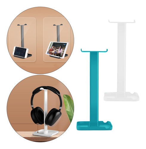 2 Soportes Para Auriculares Para Juegos Abs Soporte Para