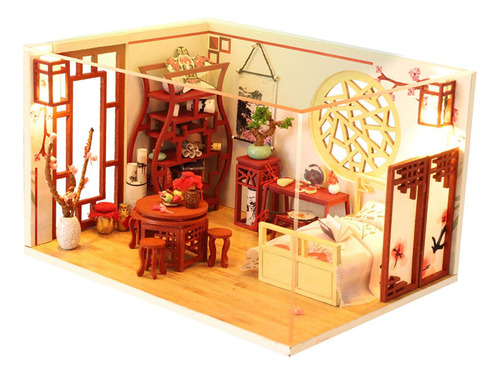 Kits De Casa De Muñecas En Miniatura For Bricolaje,