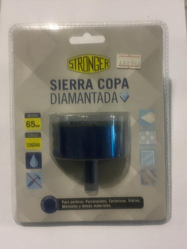 Sierra Copa Diamantada P/taladro 65 Mm 336046