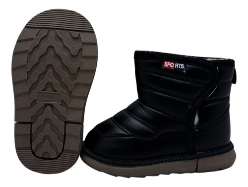 Bota De Abrigo Con Corderito Termica Unisex Para Niños