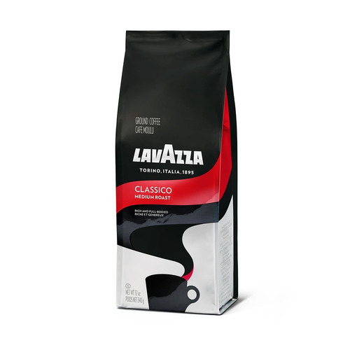 Blend Classico Lavazza Café Molido, Medio Asado, Bolsas De 1