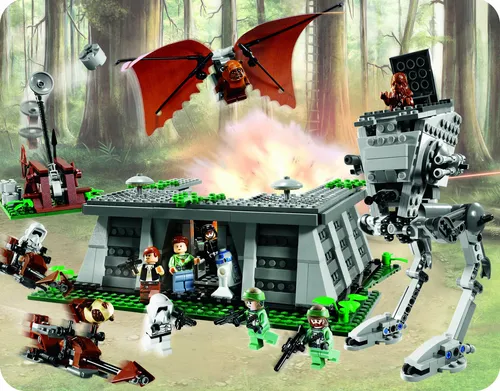Lego Star Wars La Batalla De Endor (8038) Con 12 Minifiguras