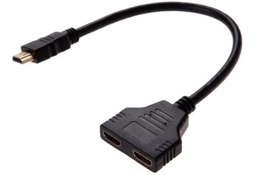 Cable Hdmi Doble Divisor De Puerto Dual De 1 A Dos Salidas 