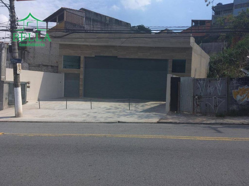 Salão Para Alugar, 300 M² Por R$ 5.000/mês - Jardim Santa Mônica - São Paulo/sp - Sl0195