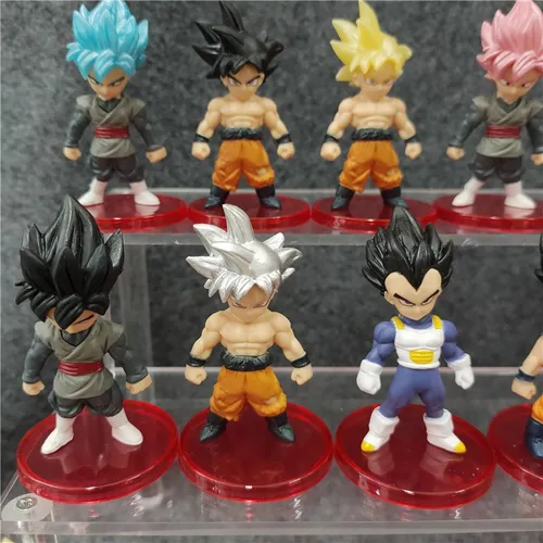 21 Piezas Dragon Ball Z Super Goku Vegeta Broly Figura De