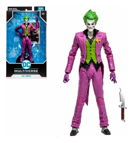 Figura Articulada The Joker Infinite Frontier Mcfarlane Chil