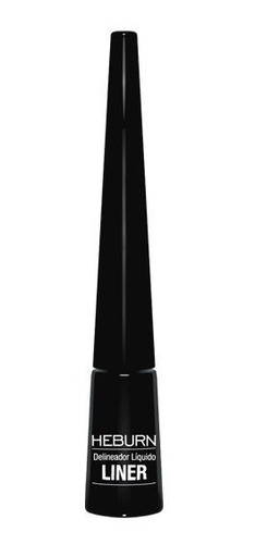 Heburn Maquillaje Delineador Líquido Ojos Liner Negro 248 Color Negro