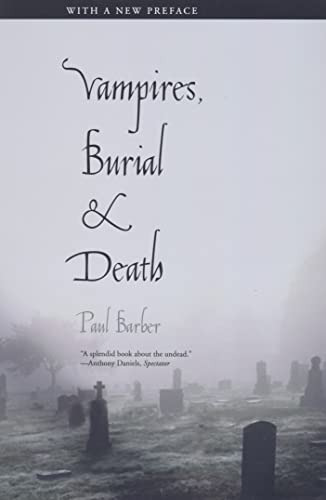 Libro Vampires Burial And Death De Barber Paul  Yale Univers