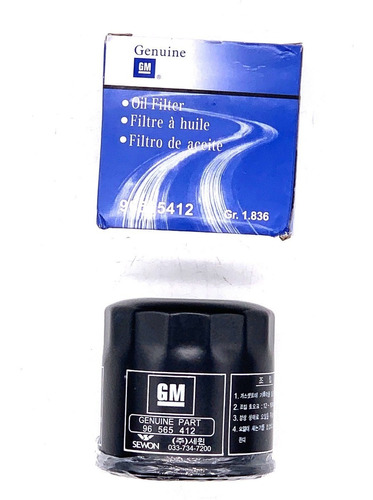 Filtro Aceite Motor Spark/matiz/dama/tico