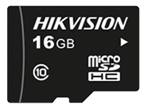 Memoria Micro Sd 16 Gb Hikvision Clase 10 Especial Para Cctv