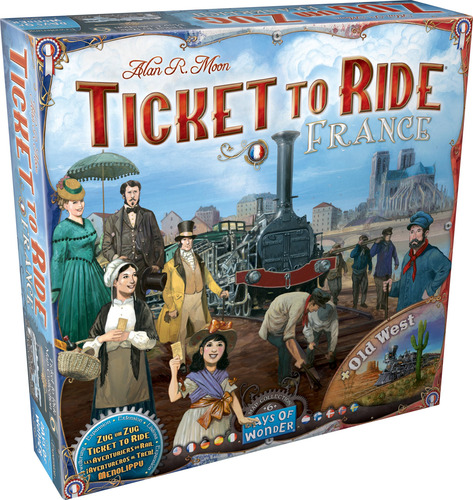 Ticket To Ride Map Collection V6 Francia Y Viejo Oeste