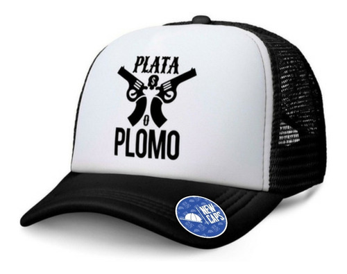 Gorra Trucker Plata O Plomo Pablo Escobar Colombia New Caps