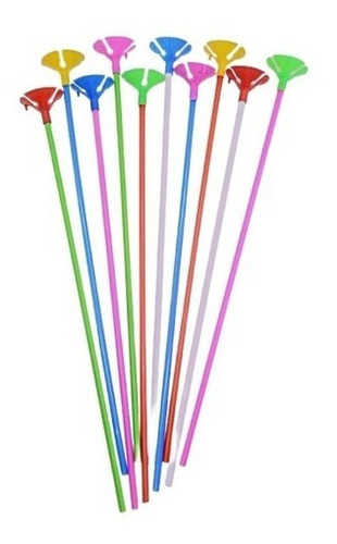 Palitos Porta Globos Con Chupete Pack X 25 U Patrimar