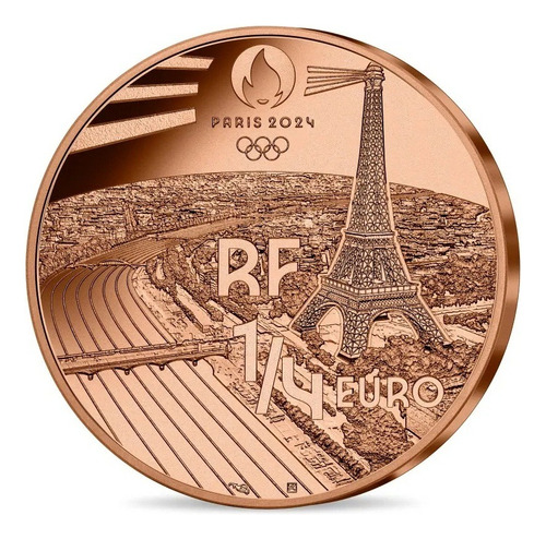 Moneda Francia Olimpiadas 2024 - Ciclismo Sin Circular