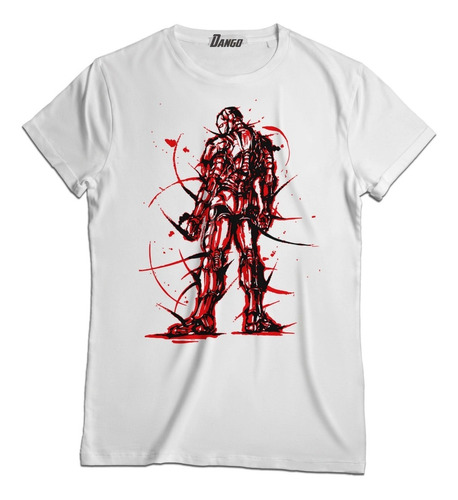 Playera Iron Man Pintura Avg021