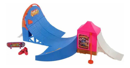 Hot Wheels Skate Pista Set Parque De Patinaje