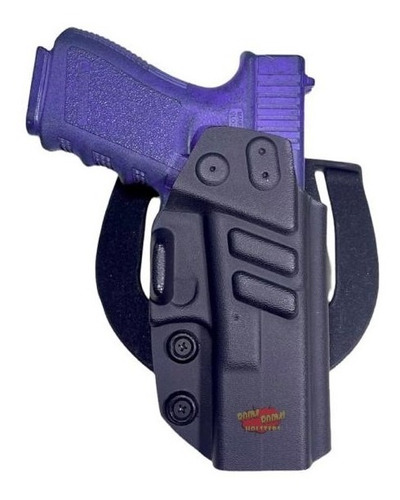 Pistolera Externa Kydex Glock 17g/19g C/paleta Houston