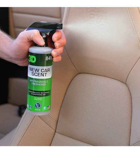 3d New Car Scent Aromatizante Carro Nuevo, 16oz Elimina Olores, 473ml, Fragancia Concentrada De Larga Duracion