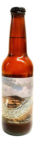 Cerveza Artesanal Monstruo De Agua Lager Criolla 355 Ml